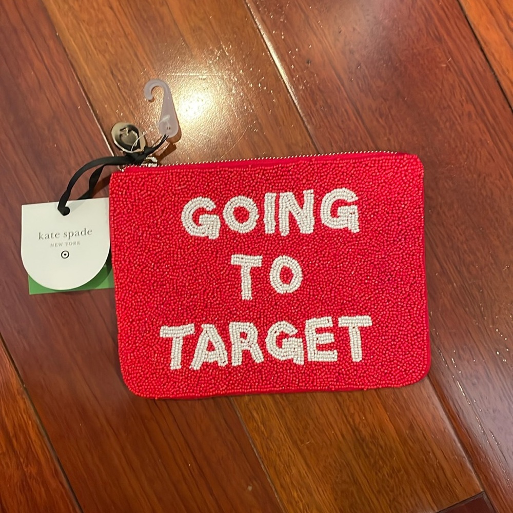 Kate Spade NY Target‎ Going To Target Beaded Clutch Exclusive New 2025 IN HAND.